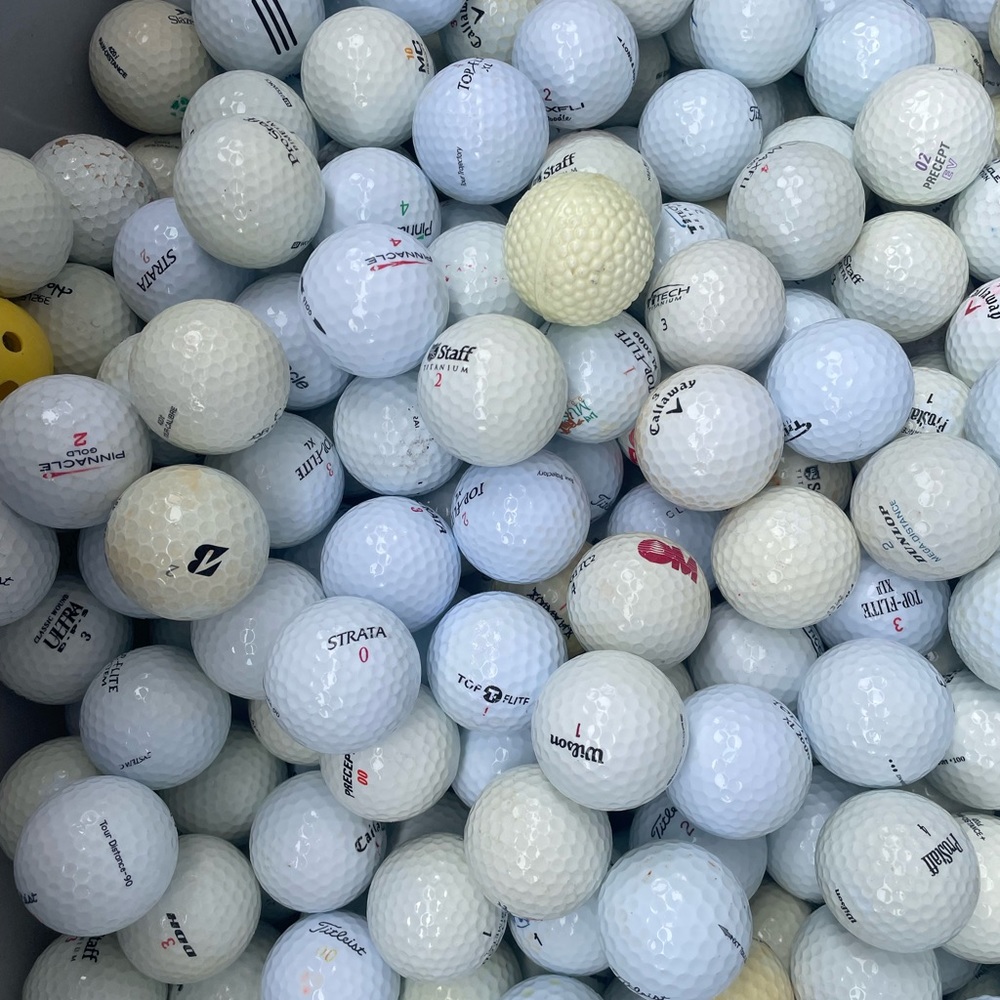 Golf Balls Mixed Brands 100 Pc - Picture 3 of 5